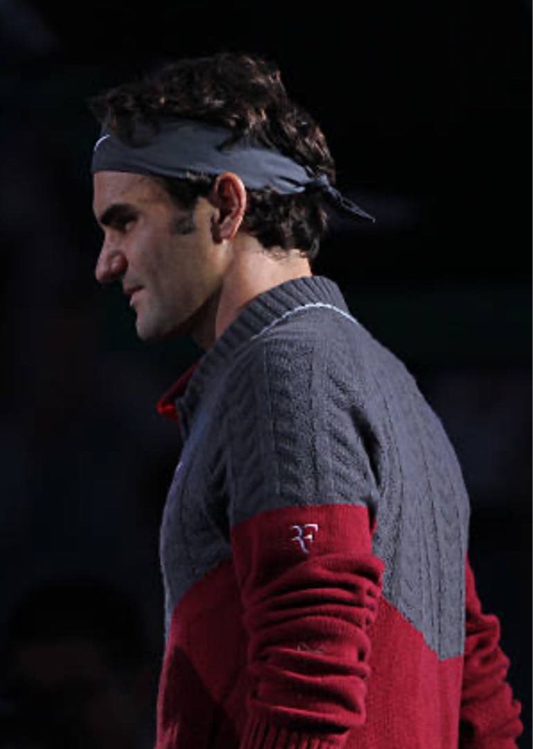 日本未発売 希少】ナイキ フェデラー RFセーター 2014ATPFinals - メルカリ