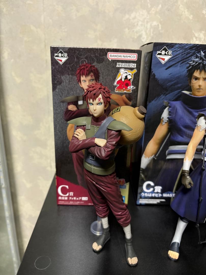 ナルト 一番くじ C賞 我愛羅 & うちはオビト 2体セット