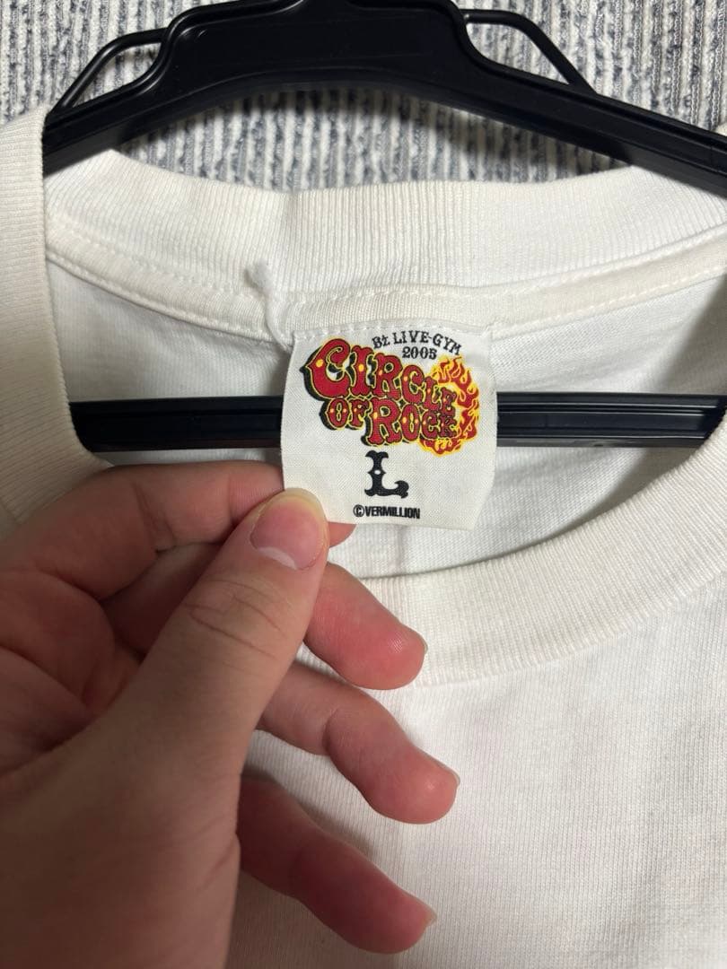 B'z ライブTシャツ 2005circle of rock ヴィンテージ