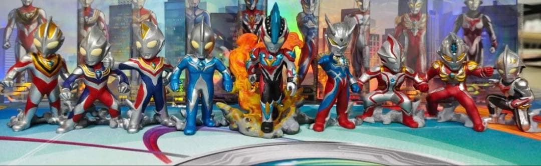 中国限定　塗装完成品　英雄集結 ウルトラマン　十￼勇士　フィギュア 英雄勇像 ウルトラマンギンガ | ごめん、俺は忘れないから