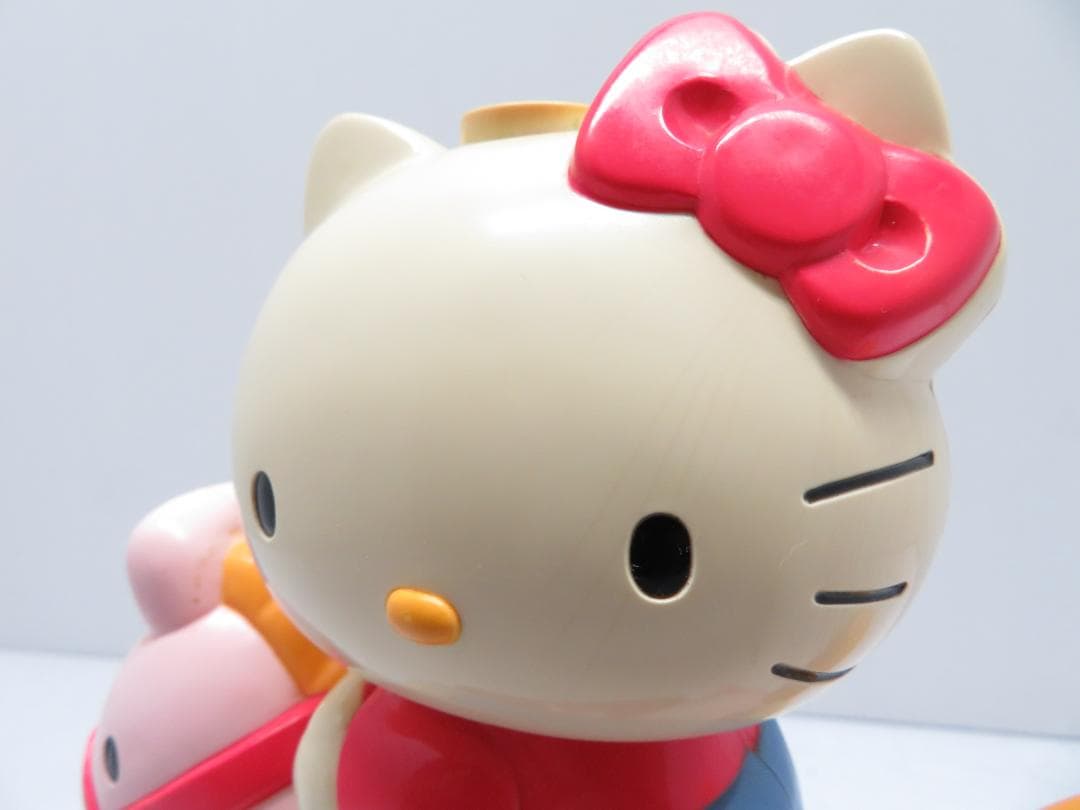 希少品 ハローキティ Hello Kitiy 木馬 目覚まし時計 おしゃべり