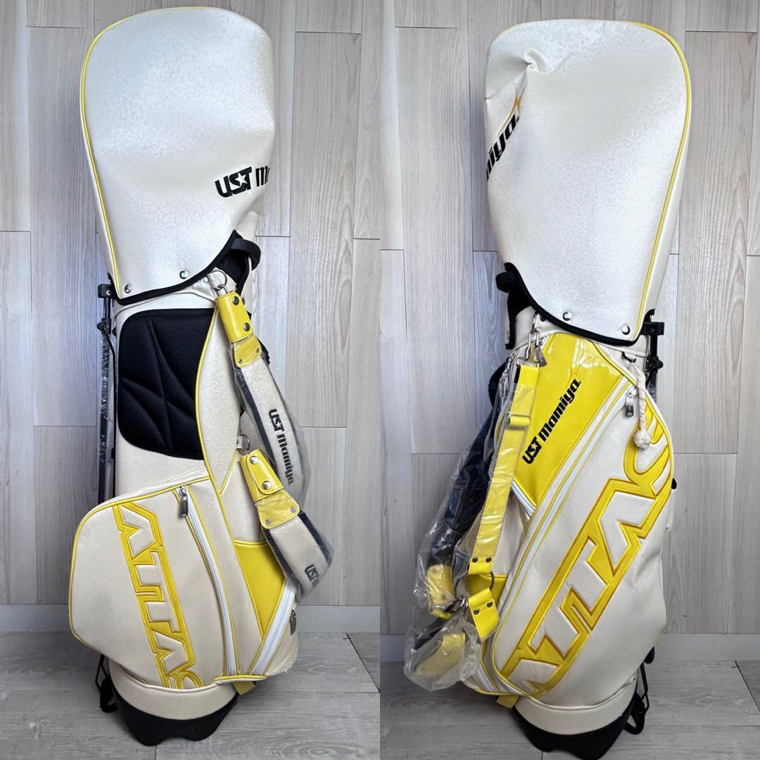 ゴルフ】UST mamiya ゴルフキャディバッグ 未使用 保管品 訳あり