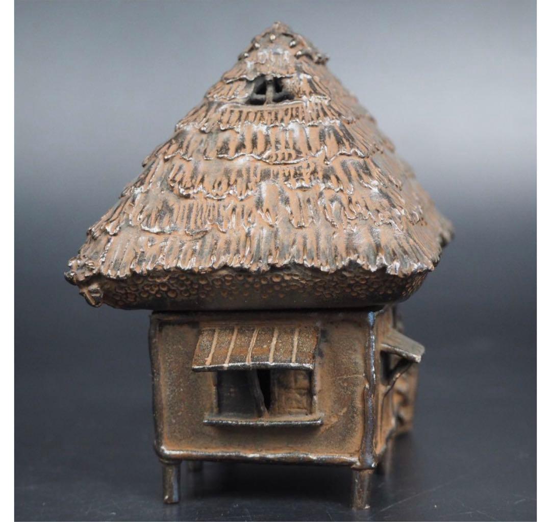 送料無料 佐渡名工 二世三浦研斎作 鋳銅葛屋香炉 共箱 - メルカリ