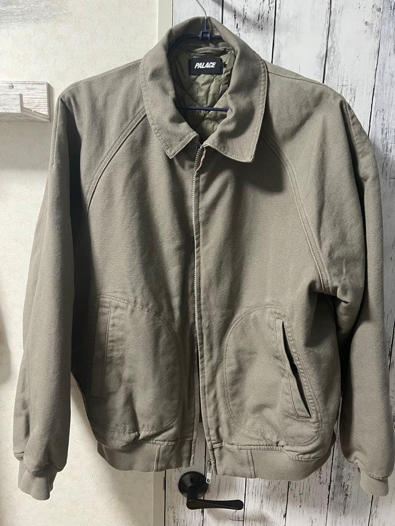 PALACE bossy canvas jacket grey - メルカリ