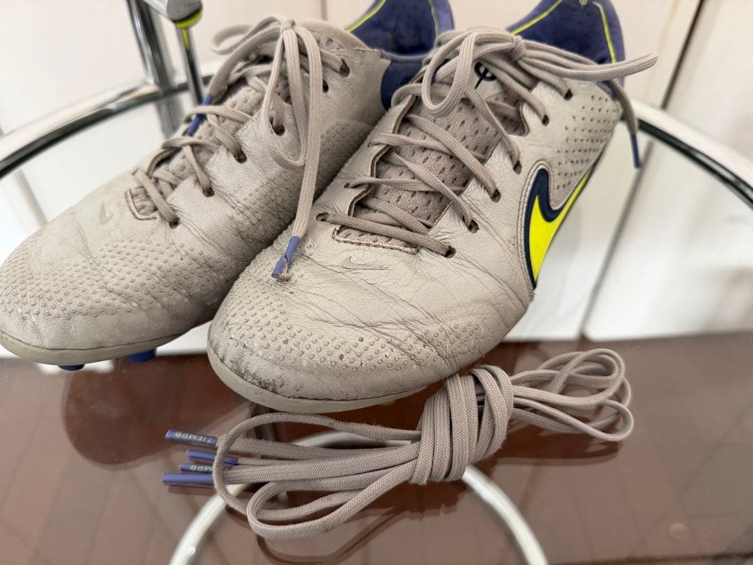 Nike ティエンポレジェンド9 エリートAG 26.5 シルバー 中古 - メルカリ