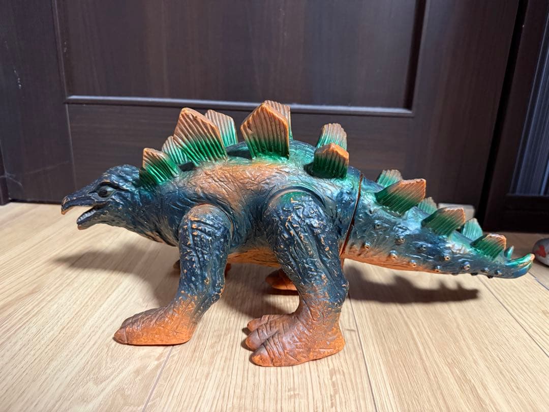 大協　ステゴザウルス　ソフビ　恐竜　当時物　パチソフビ　パチ怪獣　怪獣ソフビ