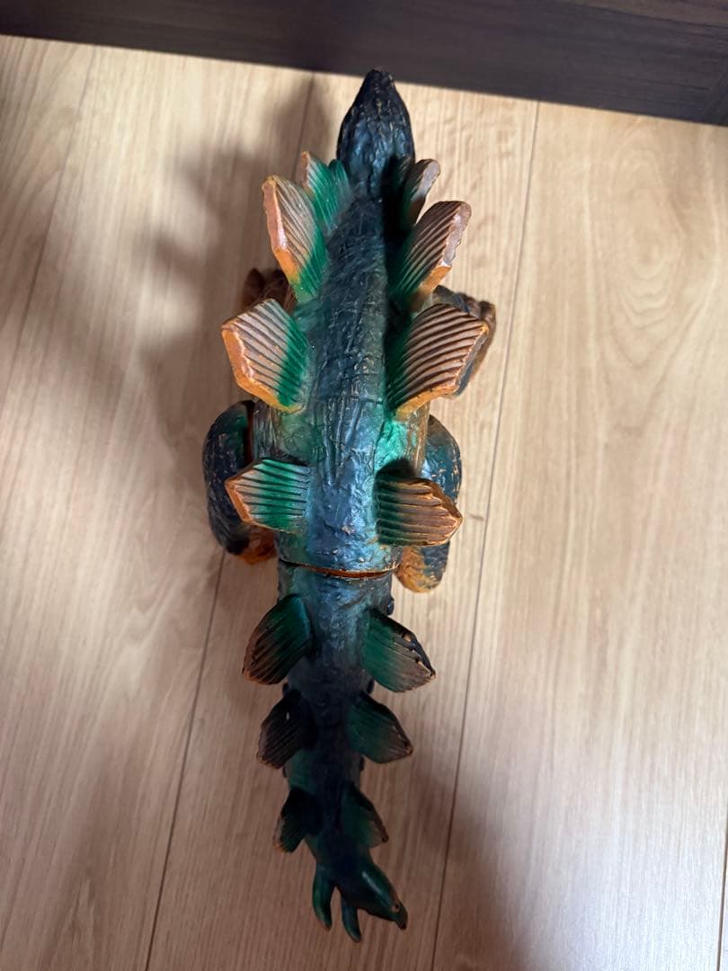 大協　ステゴザウルス　ソフビ　恐竜　当時物　パチソフビ　パチ怪獣　怪獣ソフビ