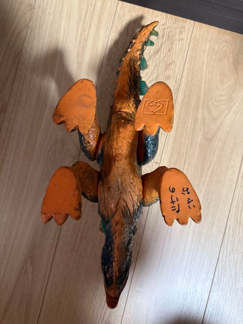 大協　ステゴザウルス　ソフビ　恐竜　当時物　パチソフビ　パチ怪獣　怪獣ソフビ