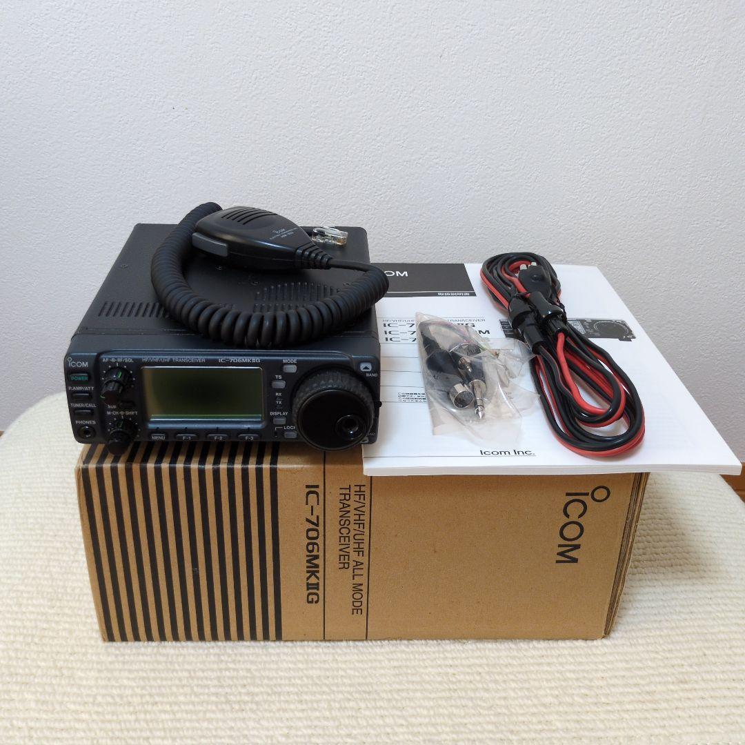 アマチュア無線機　ＩＣ-７０６ＭＫ２Ｇ ヤフオクで便利？IC-706、MK2、MK2Gの違い