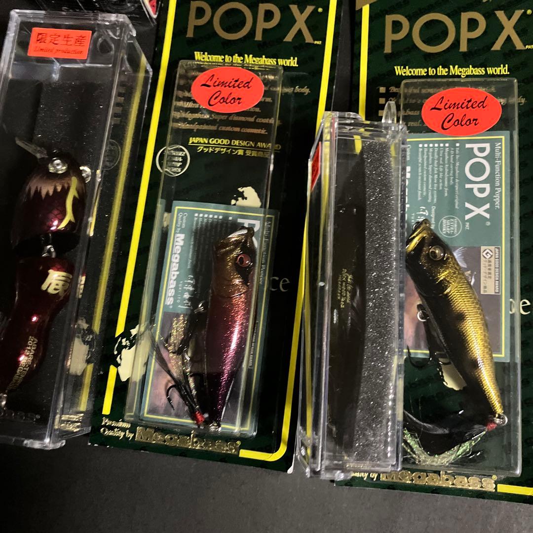 メガバス 2012 辰年干支ルアー 超レア暴れ天竜-赤龍とウッディーPOP X