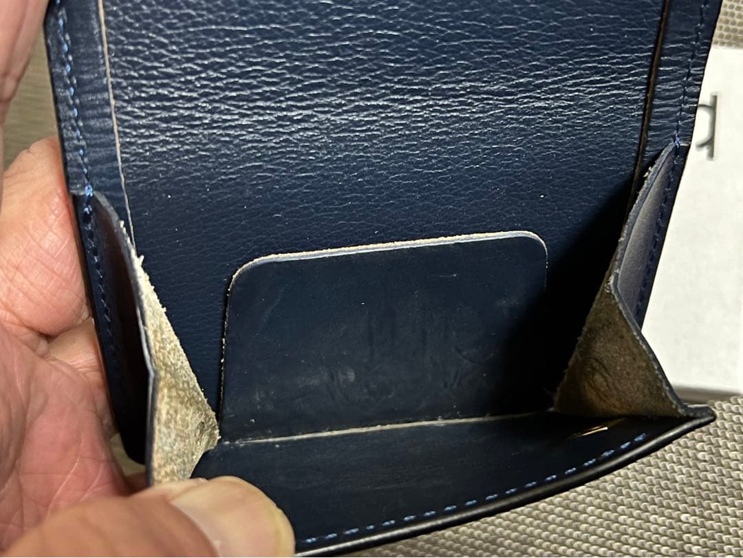 WILDSWANS TONGUE(タング) イングリッシュブライドル ネイビー