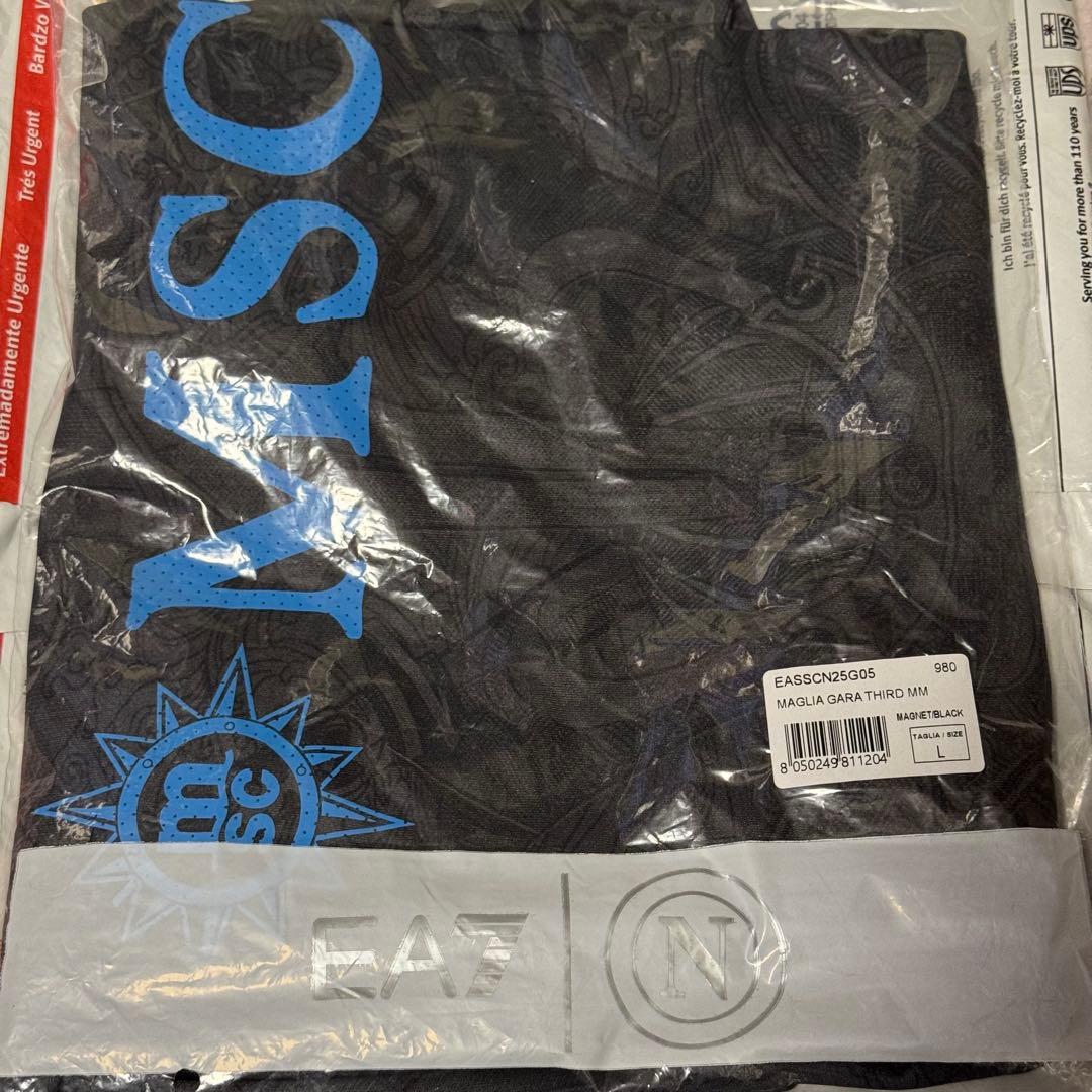 特別価格 正規品 24/25 ナポリ EA7 3rd ユニフォームLサイズ - メルカリ