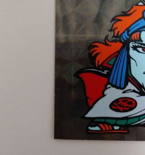 ビックリマン　スーパーデビル　裏黄色　極美品