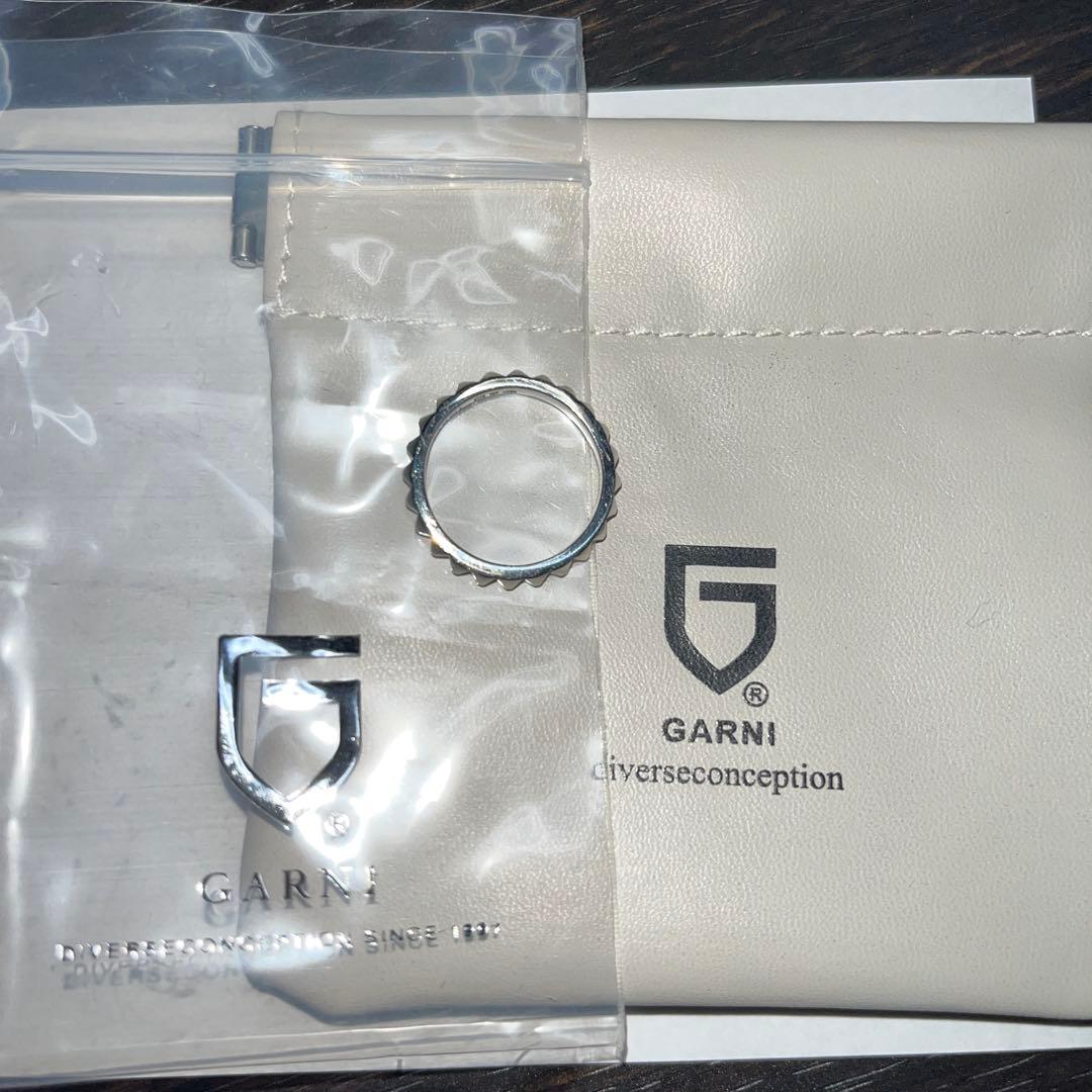 美品】GARNI-Multiple Studs Ring/Silver/15号 - メルカリ