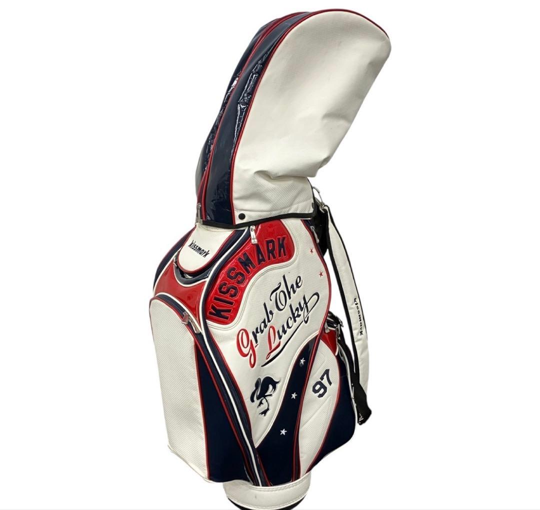 稀少品Kissmark Grab The Lucky 97 キャディバッグ9型