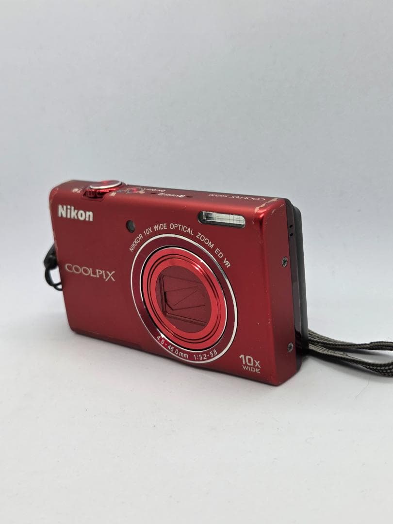スマホ転送OK】ニコン Nikon COOLPIX S6200 レッド - メルカリ