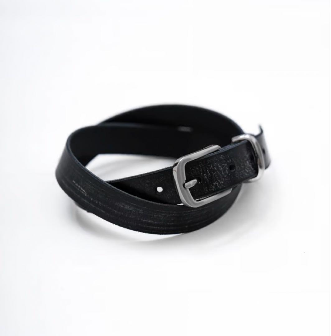CTHY HIGH-END BRIDLE LEATHER NARROW BELT