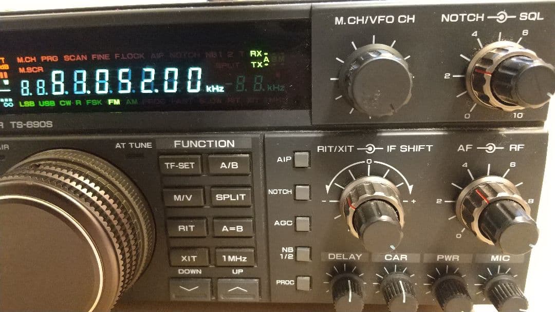 希少】KENWOOD TS-690Sトランシーバー 通電確認済 取扱説明書付き