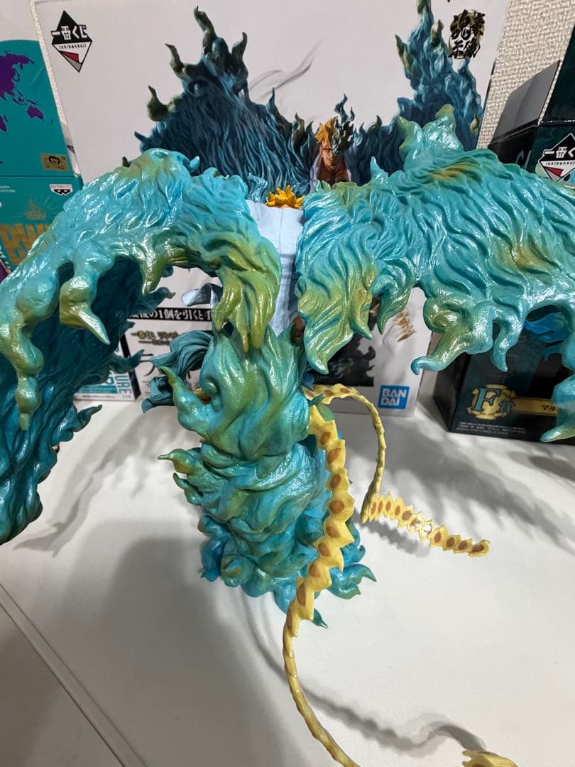 ワンピース　EX 悪魔を宿す者達 ラストワン賞　マルコ魂豪示像　3体セット