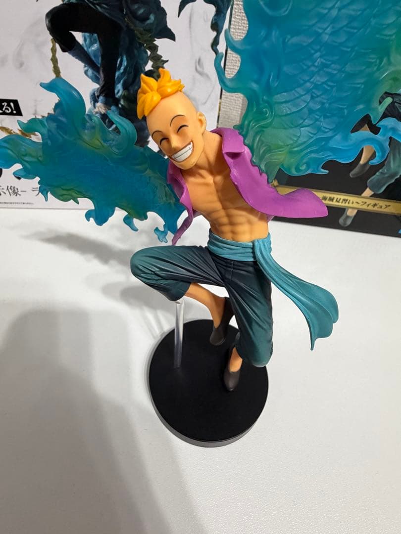 ワンピース　EX 悪魔を宿す者達 ラストワン賞　マルコ魂豪示像　3体セット