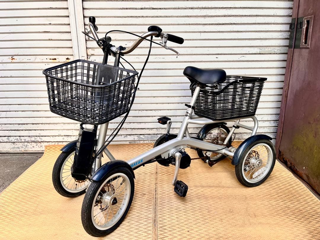 ②【送料無料】電動アシスト自転車 KENKAKUN 陽報　4輪 4輪電動アシスト自転車 けんきゃくくん 試乗できます – 【公式】川崎の