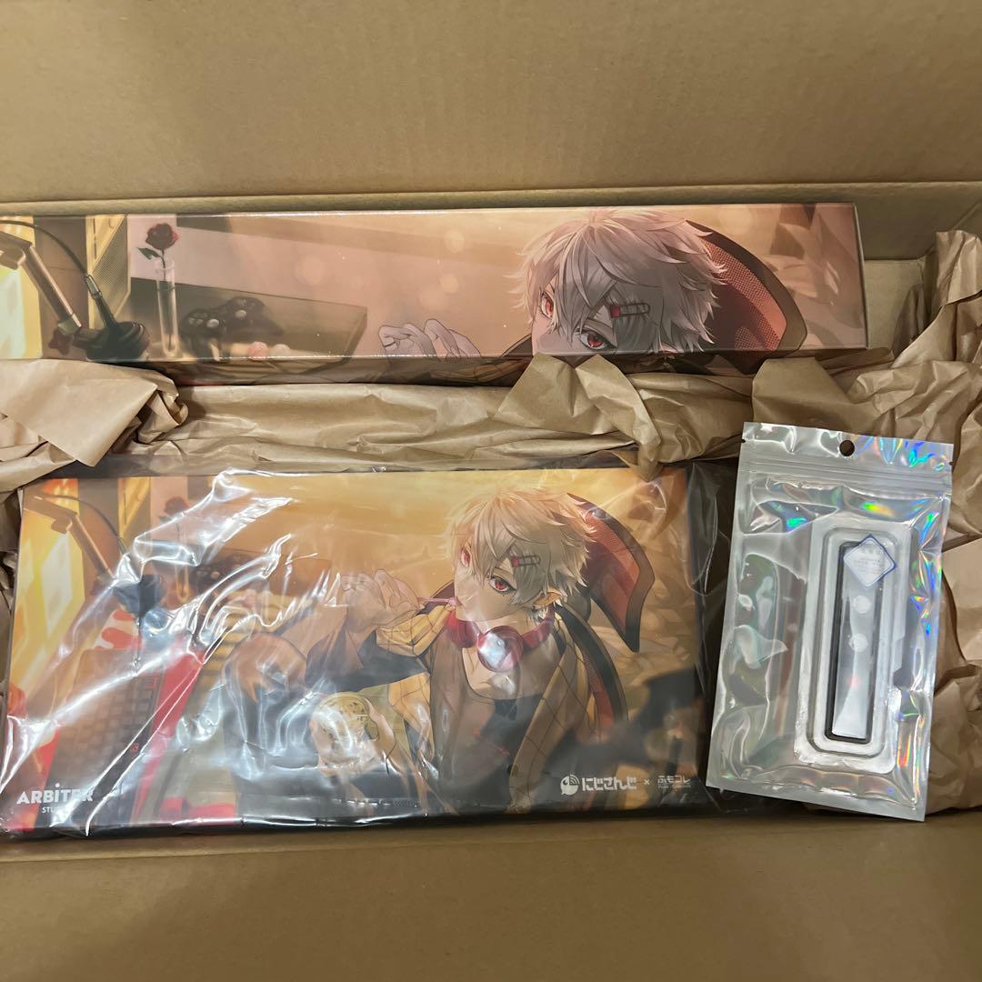 にじさんじ × ふもコレ キーボード キーキャップ マウスパッド 葛葉