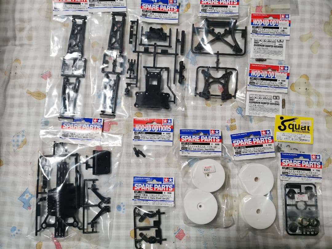 タミヤ TRF201 オプション　スペアパーツ多数 ESCモーターサーボ付き