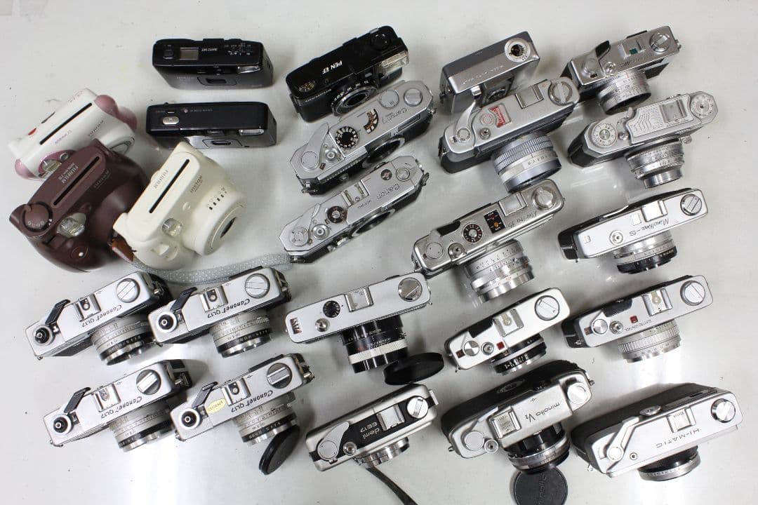 フィルムカメラ 24台 AF600 PEN-EF Canon 7 cheki等 - メルカリ