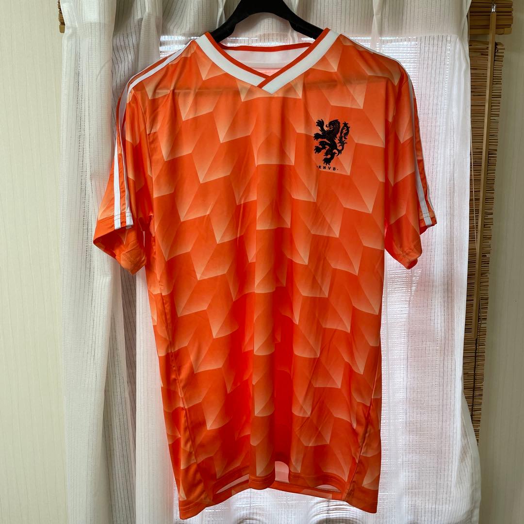 ルート・フリット EURO88' サッカーオランダ代表ユニフォーム - メルカリ