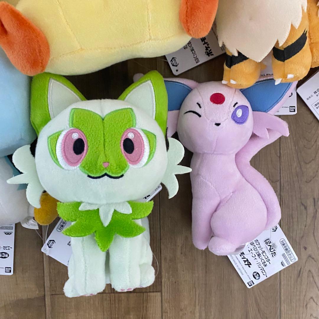 ポケモンぬいぐるみ16個 まとめ売り もふぐっと、くつろぎタイム、コンプセット