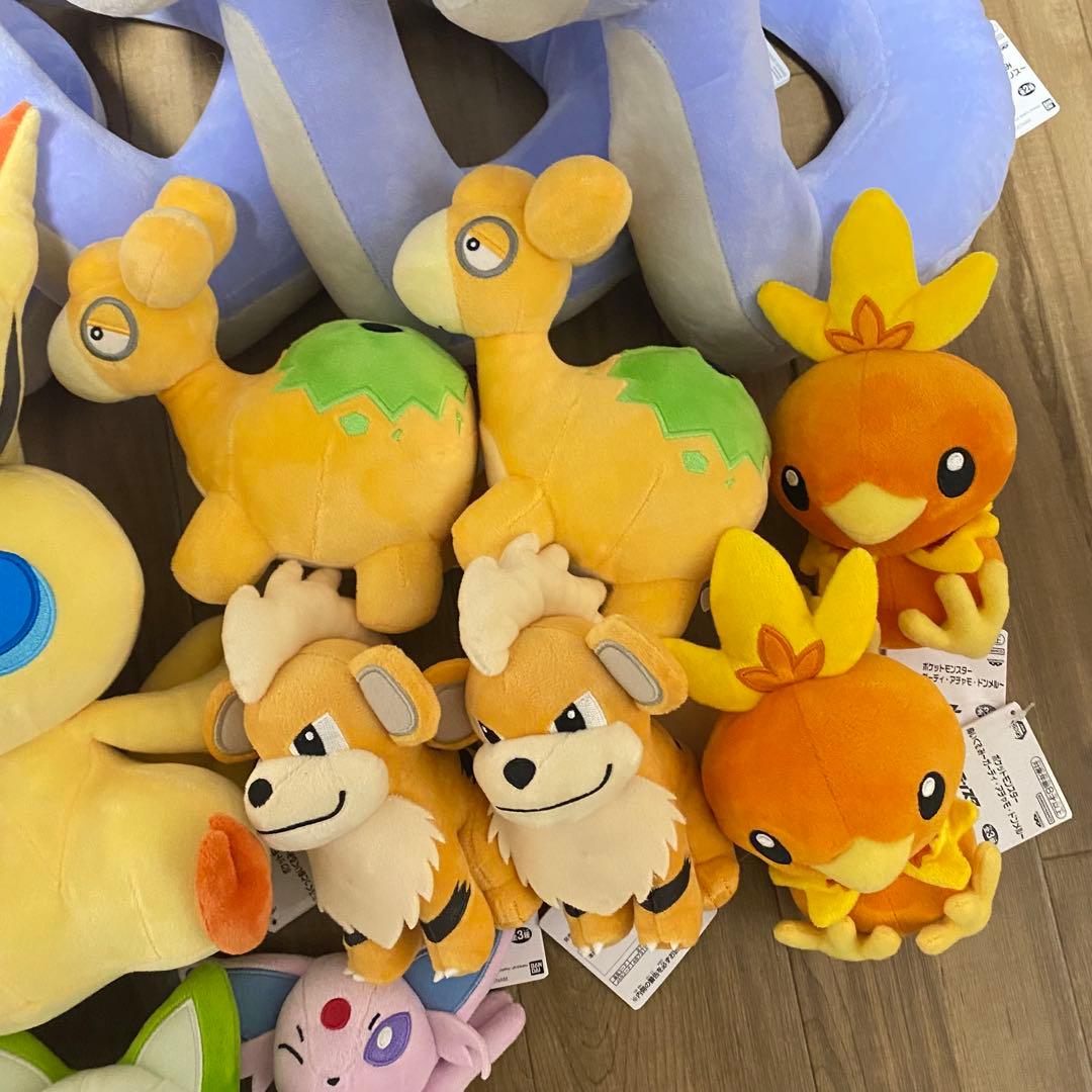 ポケモンぬいぐるみ16個 まとめ売り もふぐっと、くつろぎタイム、コンプセット