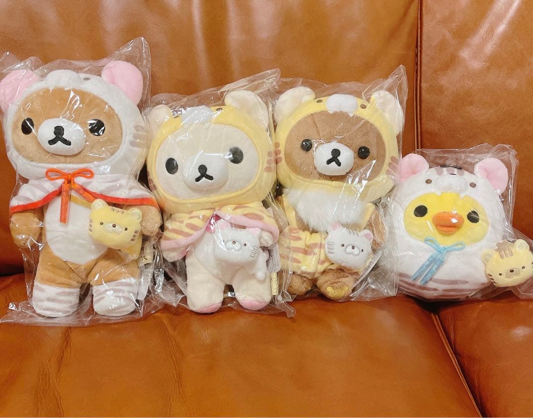 リラックマ　コリラックマ 2022 寅 お正月ぬいぐるみ とら 無し「チャイロイコグマ 虎 お正月ぬいぐるみ」（ご当地キャラ