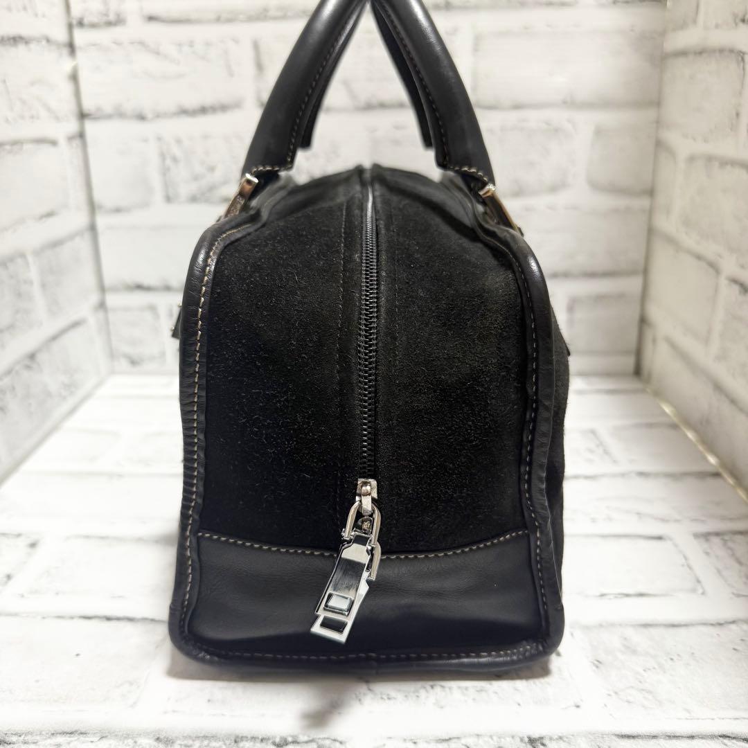 大人気✨ロエベ アマソナ28 スエード レザー ミニボストン 南京錠