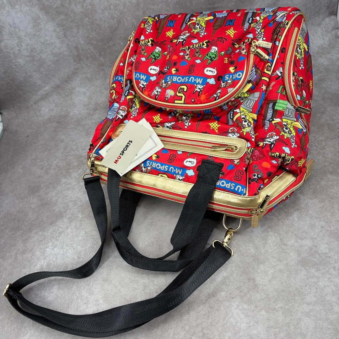 未使用/タグ付き】エムユースポーツ キャリーバッグ カート ボストン