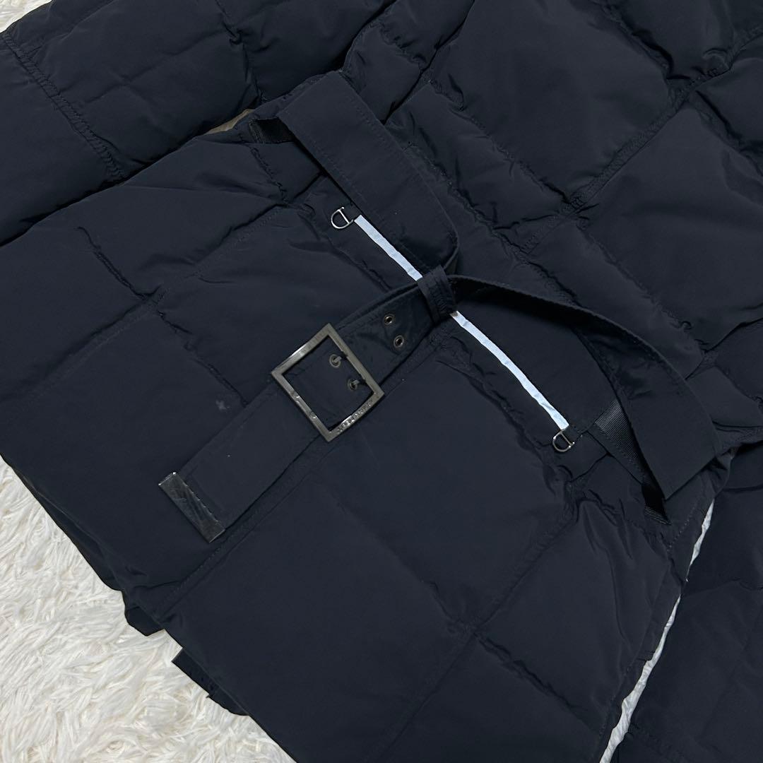 ピューテリー PEUTEREY ブルゾン ジャンパー 中綿 フード ブラック S