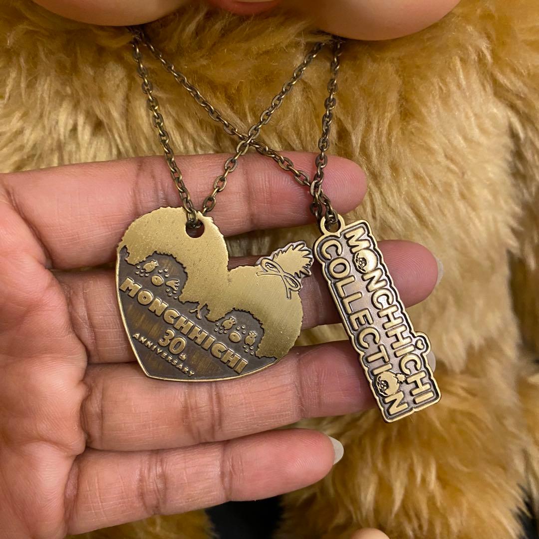 希少　モンチッチ ぬいぐるみ30周年 記念 Lゴールドanniversary