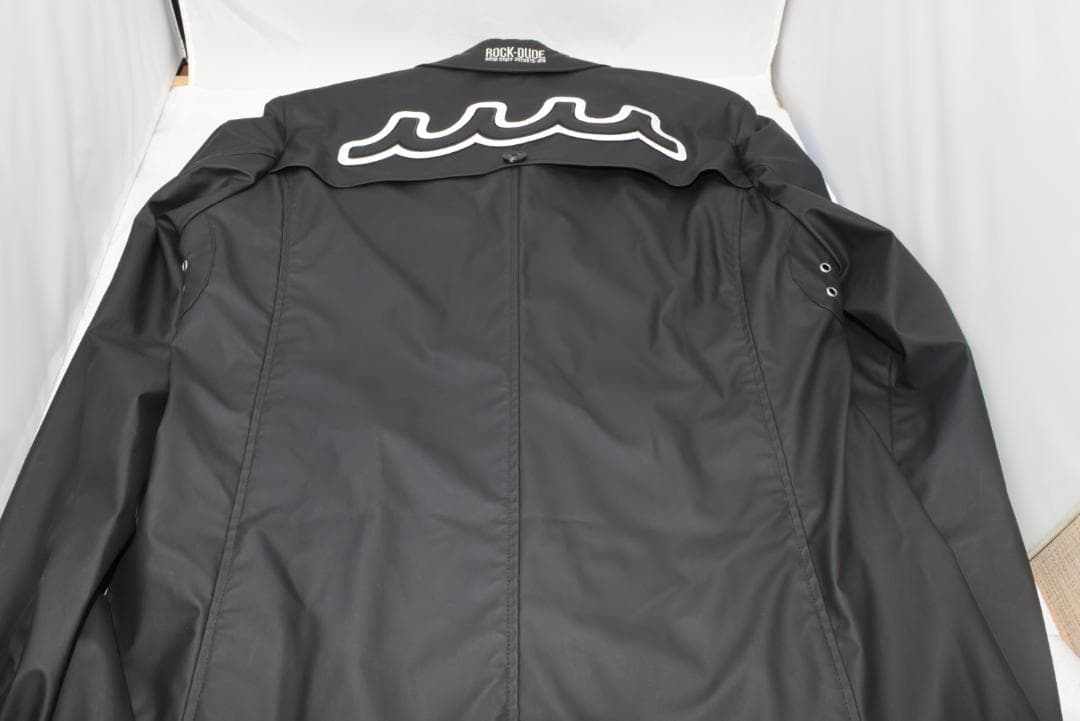 新品☆ROCK DUDE ＆ MUTA MARINE レインコート☆黒☆Mサイズ - メルカリ