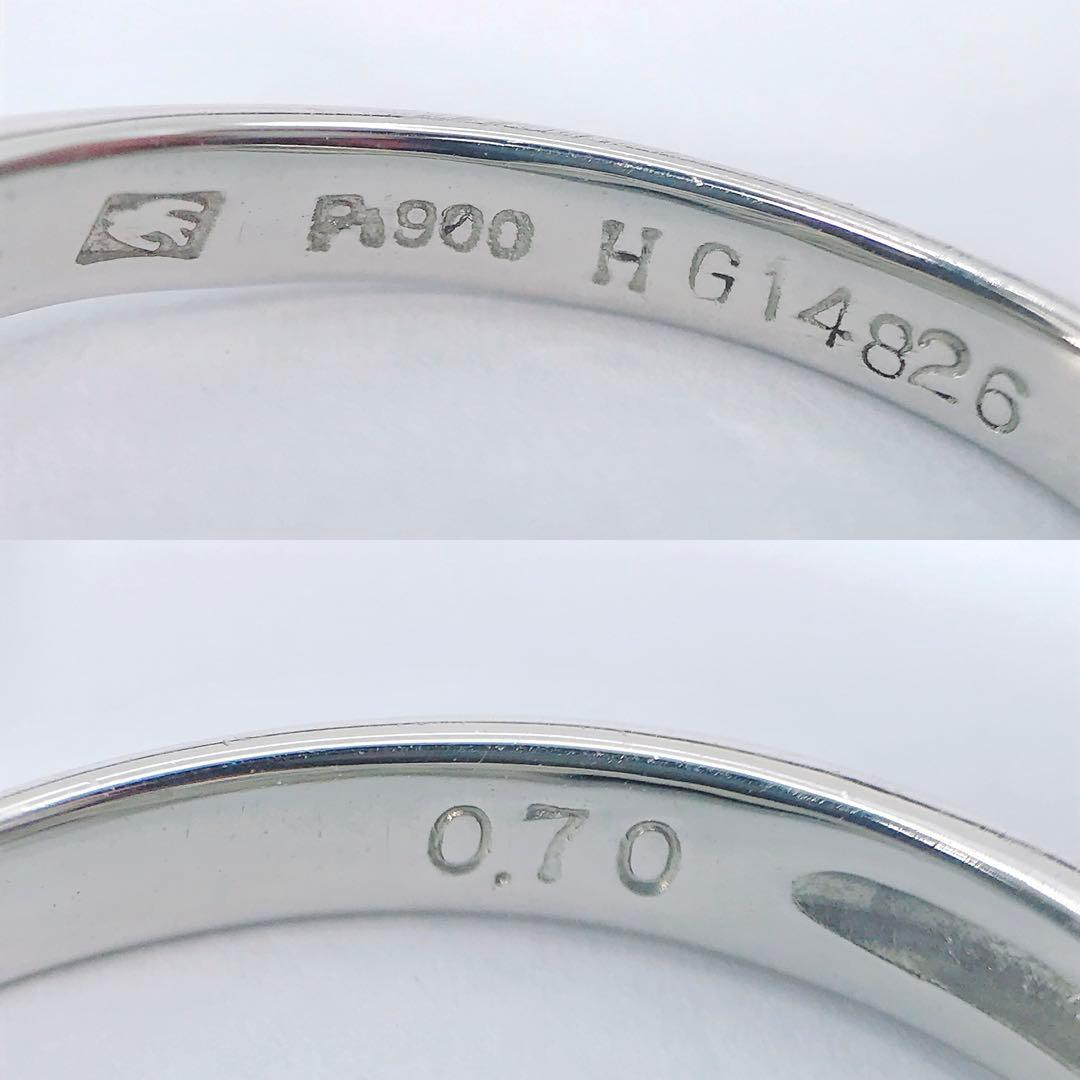0.70ct SEIKO ダイヤモンドリング PT900 セイコージュエリー