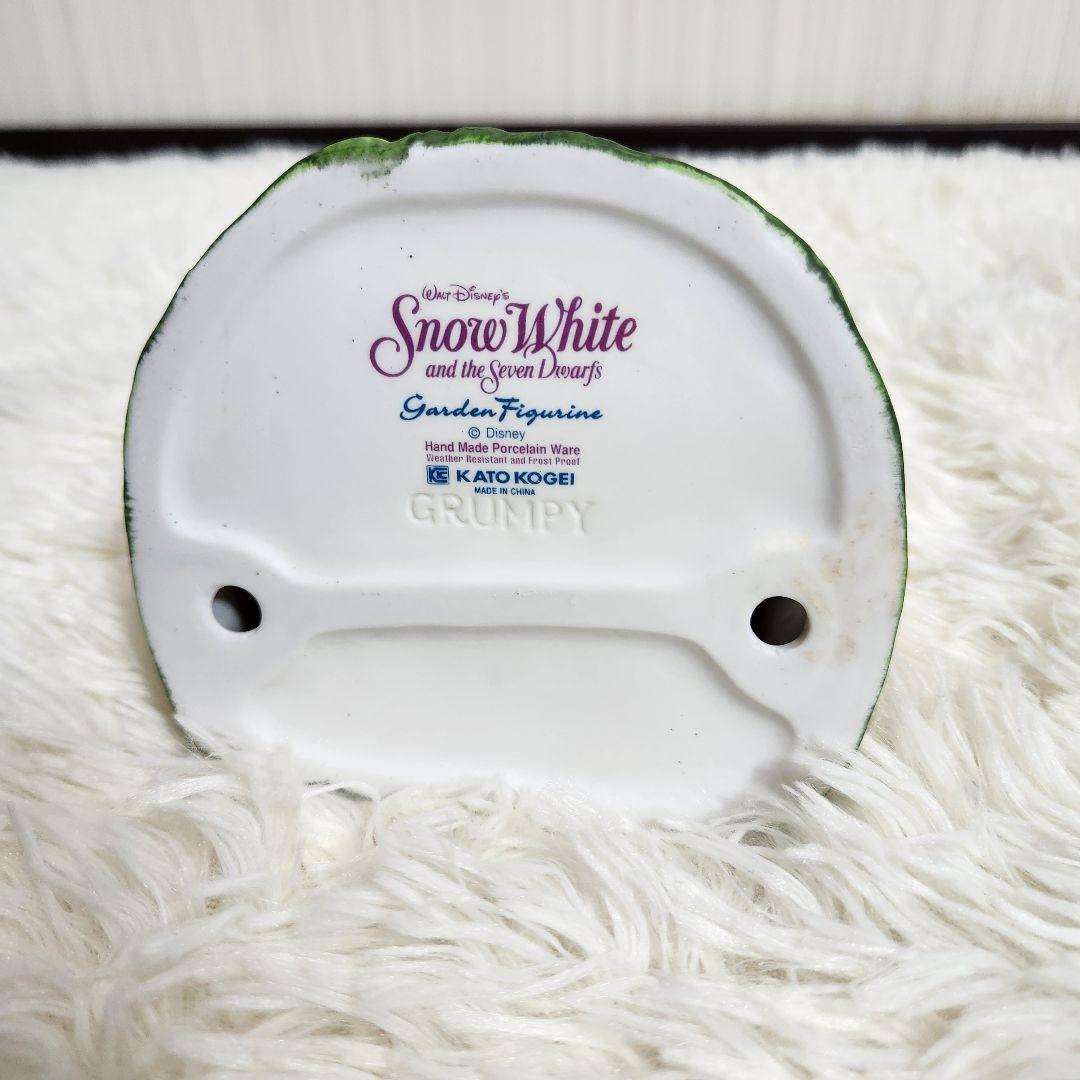 【極美品！最安値】白雪姫と七人のこびと 加藤工芸　ガーデンフィギュア　８体セット