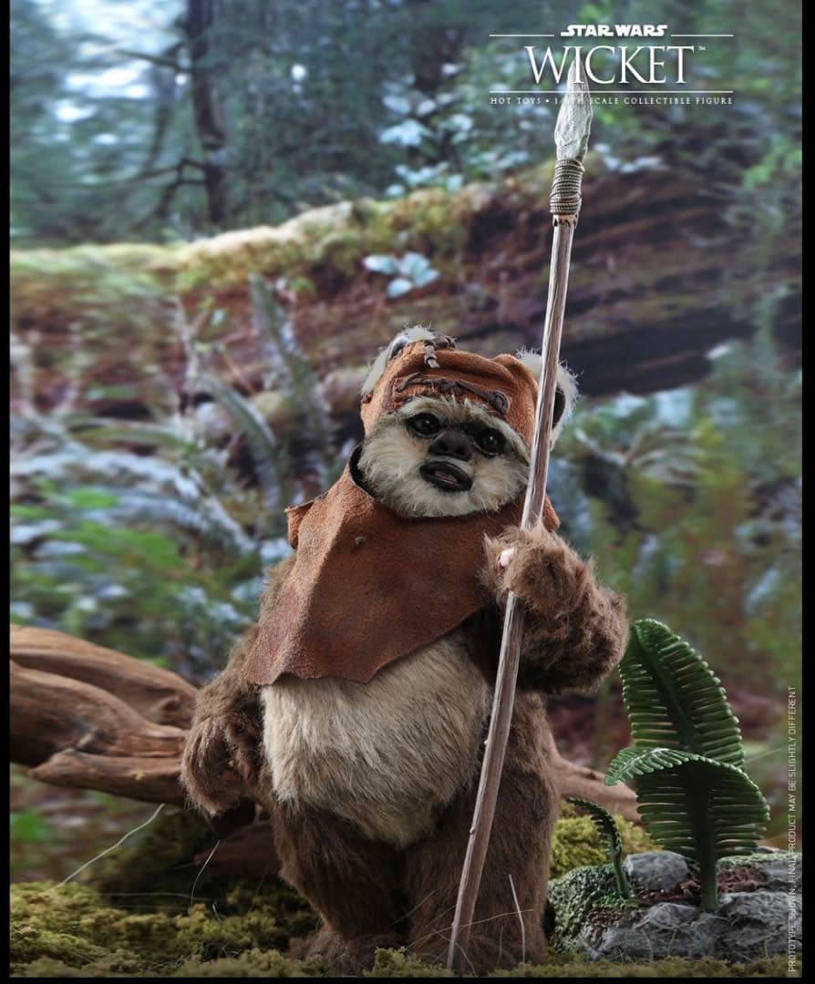 ホットトイズ　イウォーク ホットトイズ・ZAKKA】コスビ・ぬいぐるみ『スター・ウォーズ