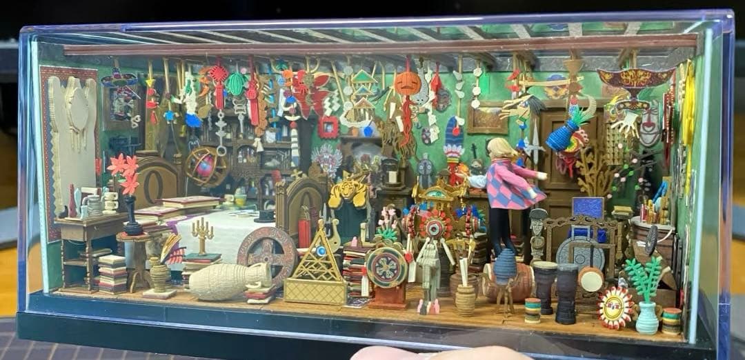 ジブリパーク 魔女の谷 限定 みにちゅあーとキット ハウルの城 寝室