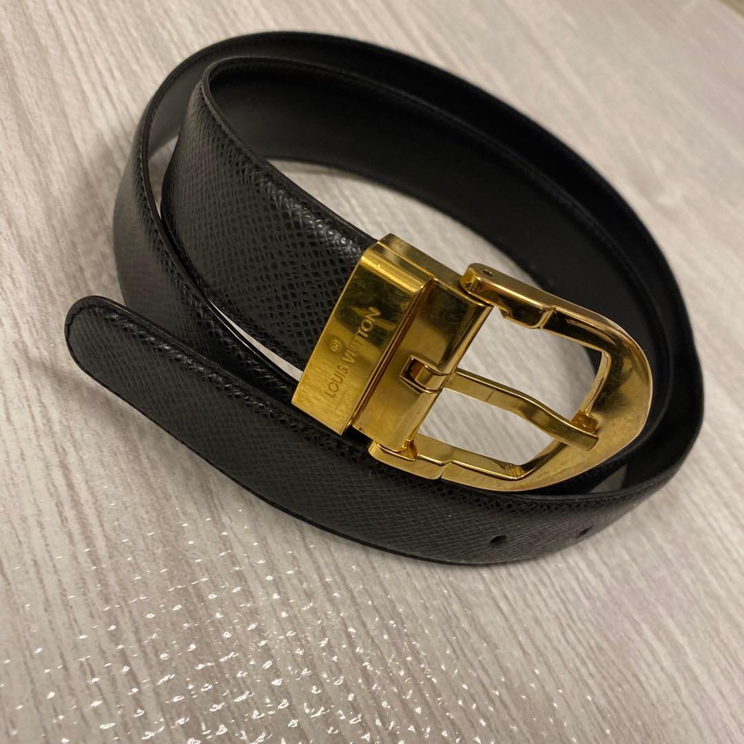 LOUIS VUITTON サンチュールクラシックタイガ　ベルト　ブラック 楽天市場】LOUIS VUITTON ルイ ヴィトン タイガ サンチュール