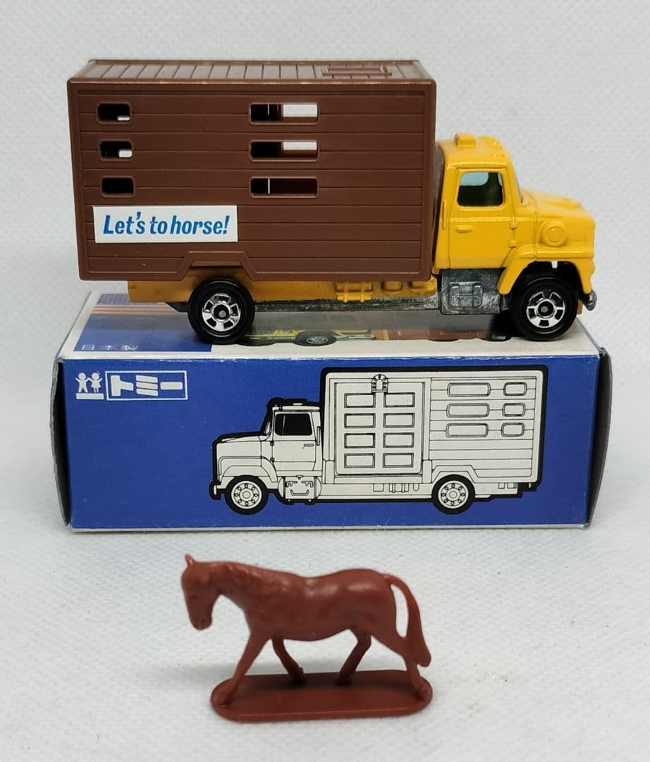 ⚠️入手困難《青箱トミカF27-2-2》フォードキャトルトラック 未使用美品