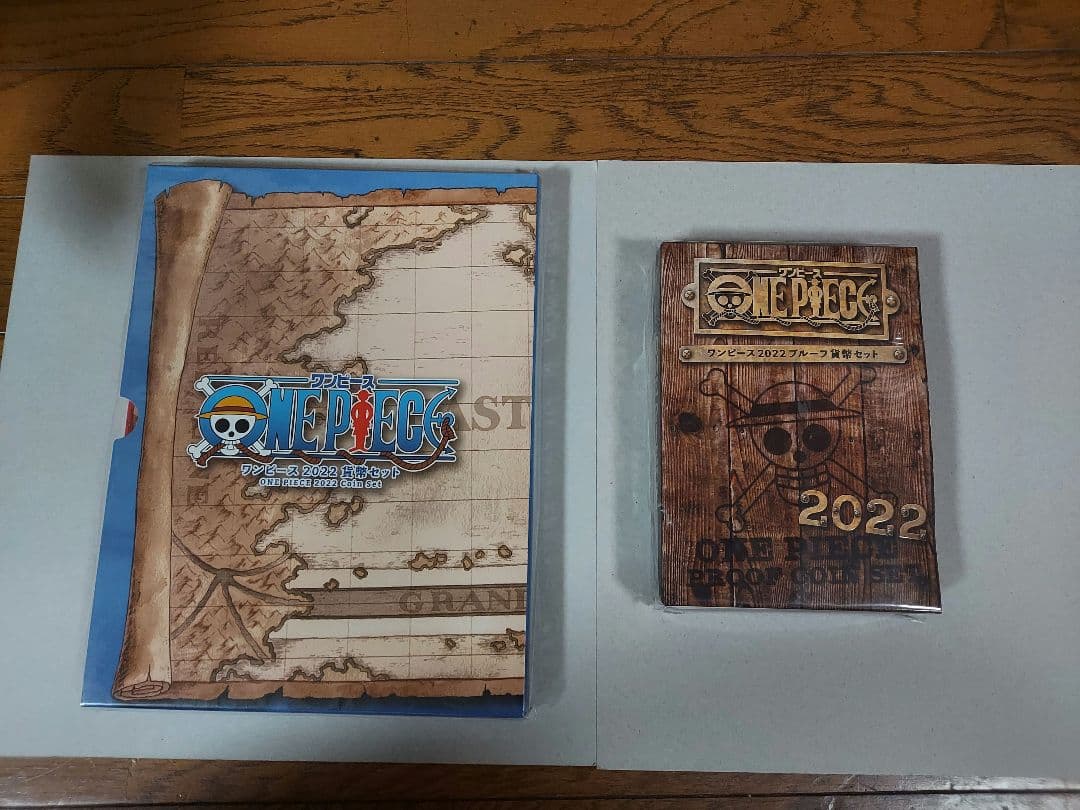 ワンピース　プルーフ　貨幣セット 2セット　規定より現行通過は付属しません ワンピース2022プルーフ貨幣セット 販売 ｜トレジャーループ通販
