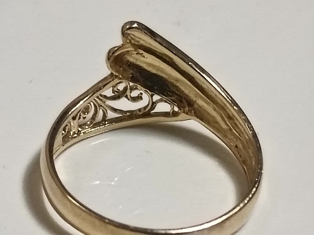 K18 唐草 透かし デザインリング 約2.2g 指輪 ゴールド 18金 18金 リング レディース 指輪 K18 ゴールド アラベスク 唐草模様