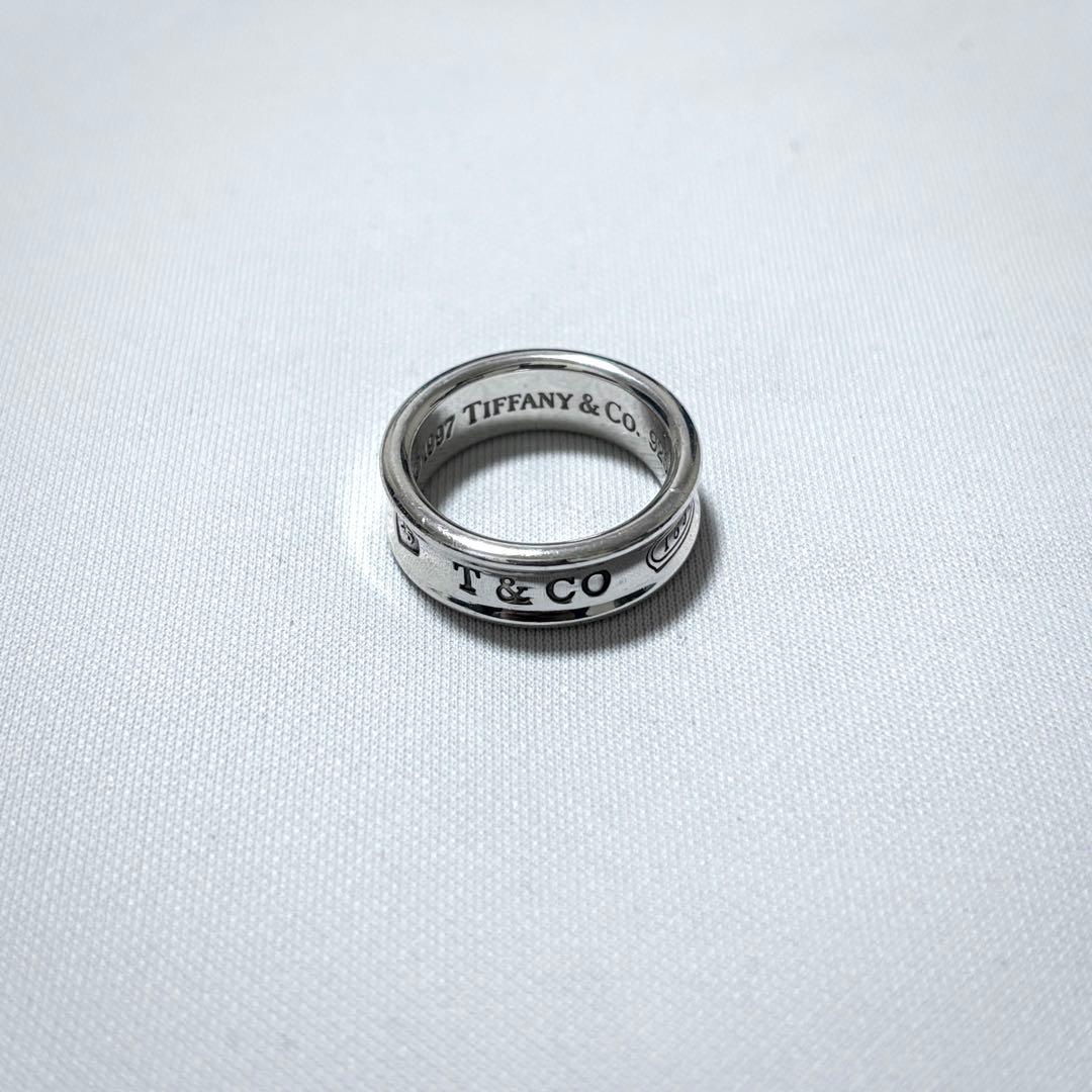 【本日限定価格】Tiffany& Co. 1837 リング 925 楽天市場】TIFFANY＆Co.【ティファニー】1837 リング SV925 シルバー