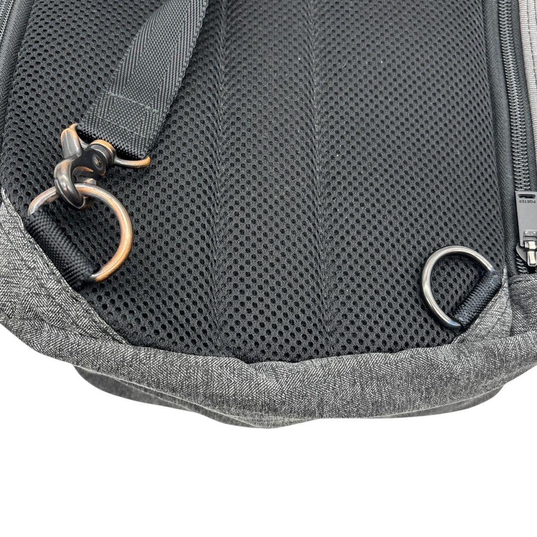 美品◎ ポーター ファンクション 斜めがけ可 ボディバッグ スリング