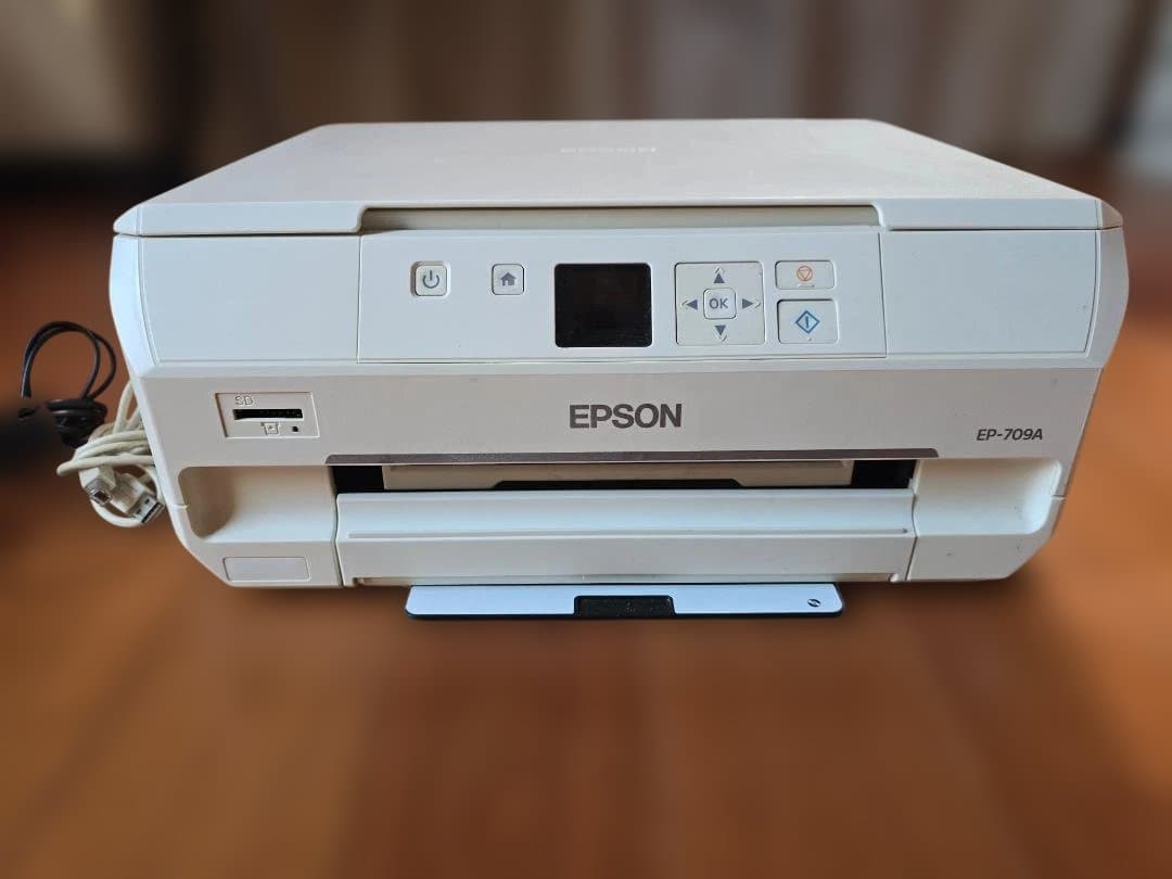 満*様 【ジャンク】EPSON EP-709A プリンター 給紙不良（紙送り不可 パソコンからの印刷時、白紙が排紙される（エプソン EP-806A,EP-906F