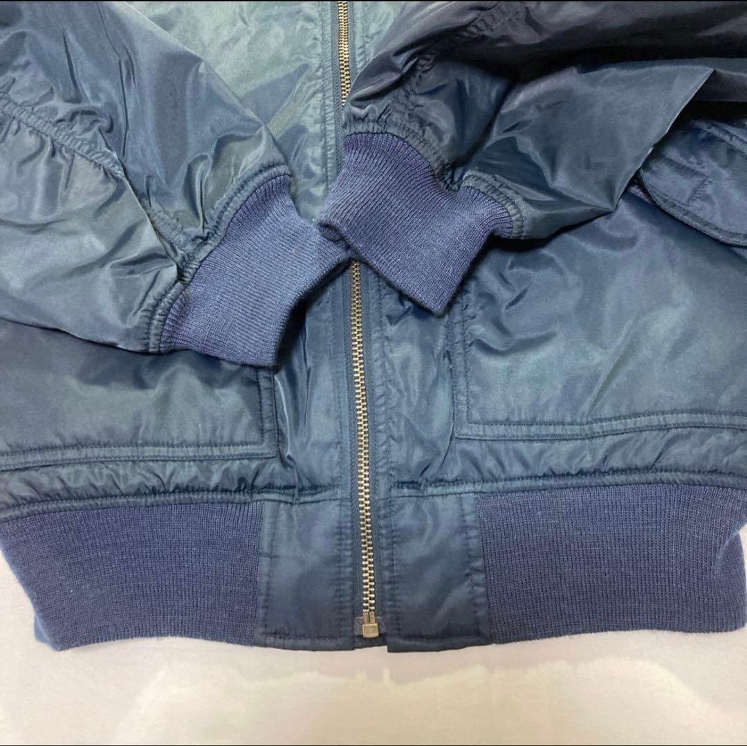 美品希少 SUNTORY BOSS ボス フライトジャケット MA-1 B-15 - メルカリ