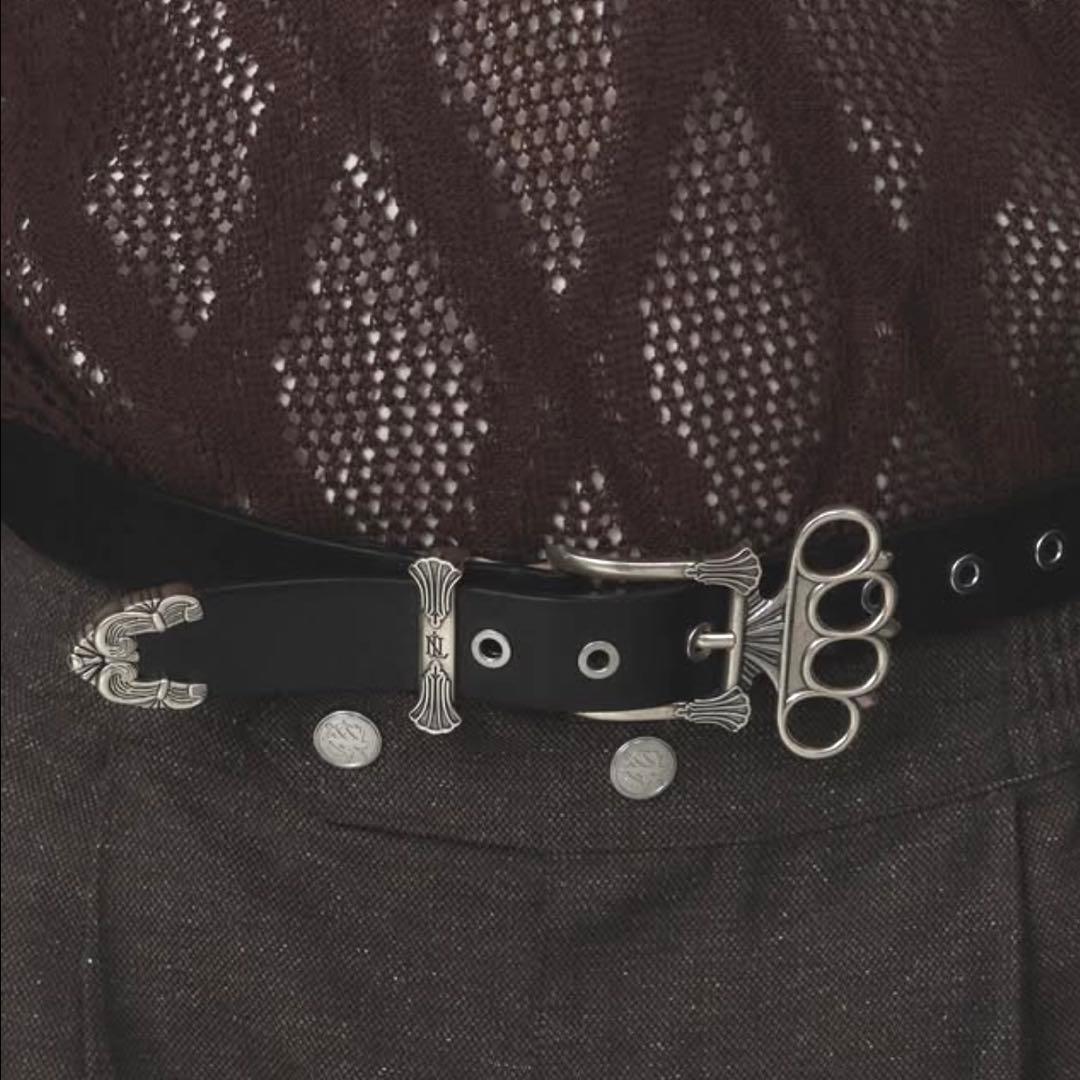 NULLUS】SILVER FILLED KUNCKLES BELT - メルカリ
